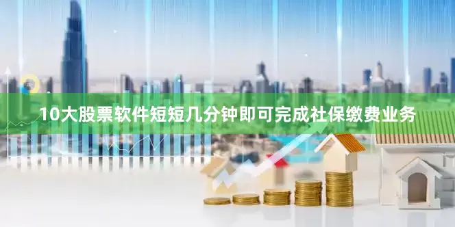 10大股票软件短短几分钟即可完成社保缴费业务