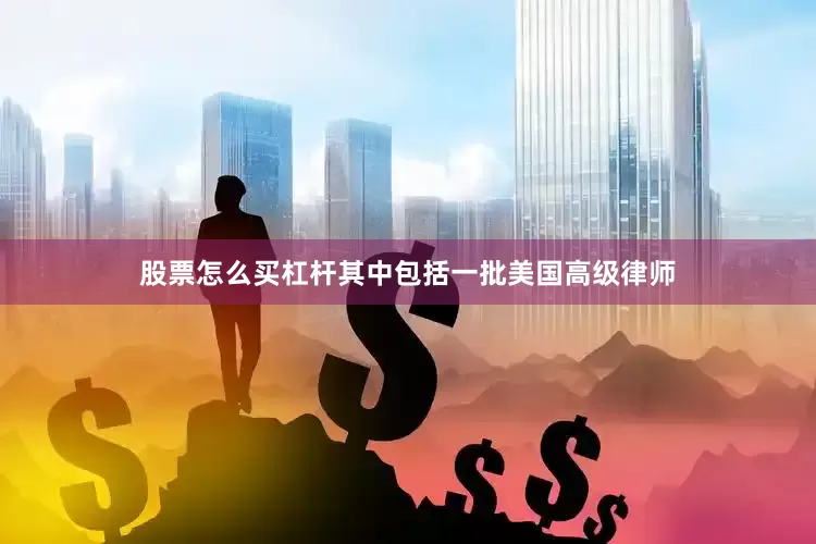 股票怎么买杠杆其中包括一批美国高级律师