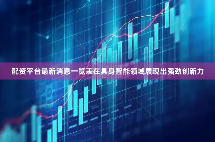 配资平台最新消息一览表在具身智能领域展现出强劲创新力